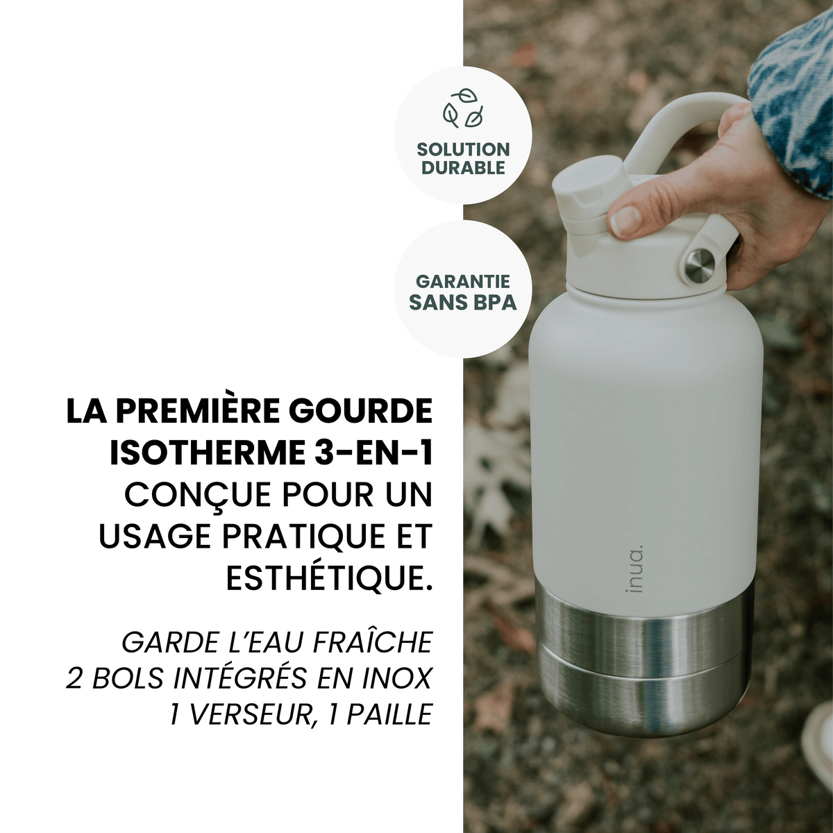 Gourde 3-en-1 Inua Flow